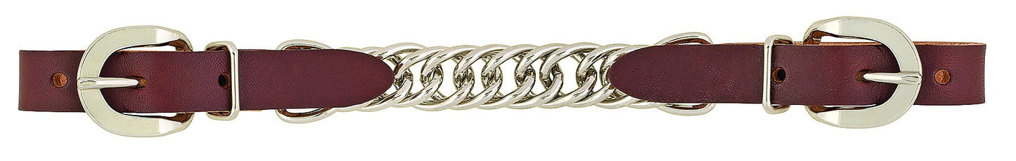 Horizons 4-1/2" Single Flat Link Chain Curb Strap- Sunset