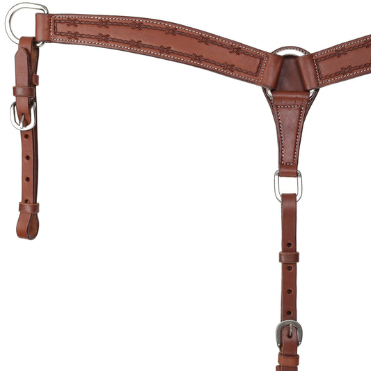 Pechera Showman Barbwire mini - detalle