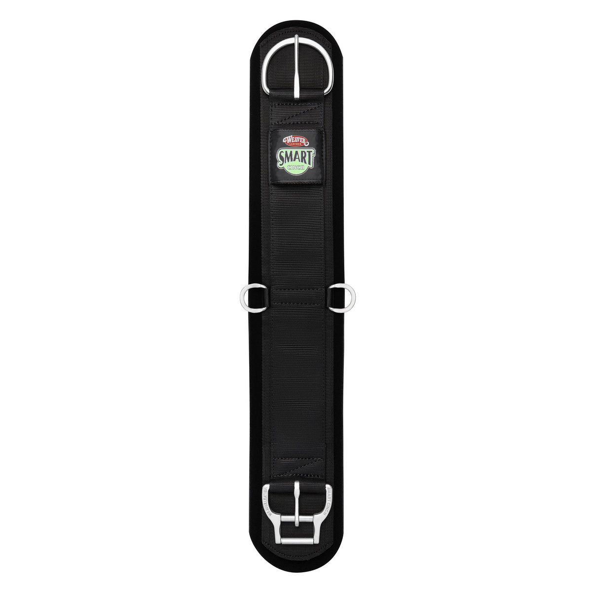 Cincha recta Weaver Smart Cinch de neopreno 32" – Negra