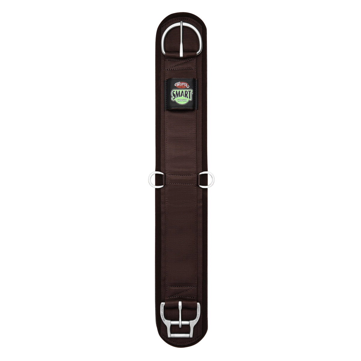 Cincha recta Weaver Smart Cinch de neopreno 32" – Café