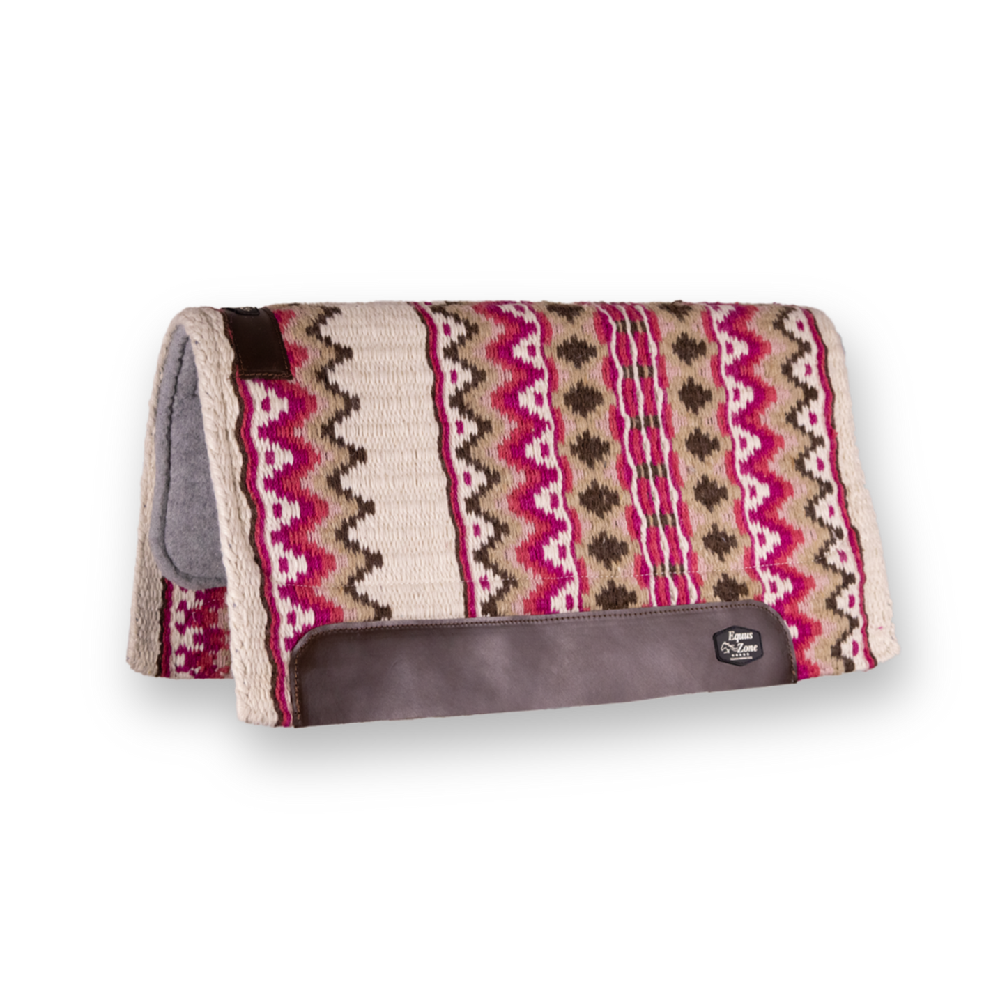 New Zealand Professoional PadGualdrapa profesional de lana de Nueva Zelanda 1" de grosor con FieltroPink