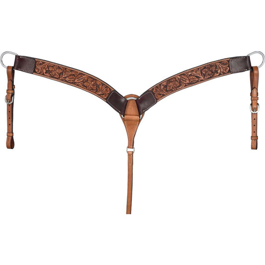 Pechera Royal King Ridgeline de cuero tallado a mano