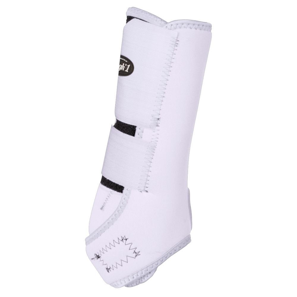 Protectores Tough1 Basics delanteros – talla M – Blanco