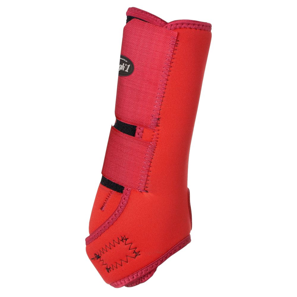 Protectores Tough1 Basics delanteros – talla M – Rojo