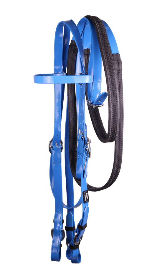 iothane Combo Cabezada y Incluye rienda ( SON DOS ARTICULOS )Juego de Cabezada y Rienda en Biothane