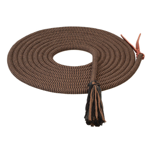 Mecate Weaver EcoLuxe de bambú ½" x 22' – Café y negro