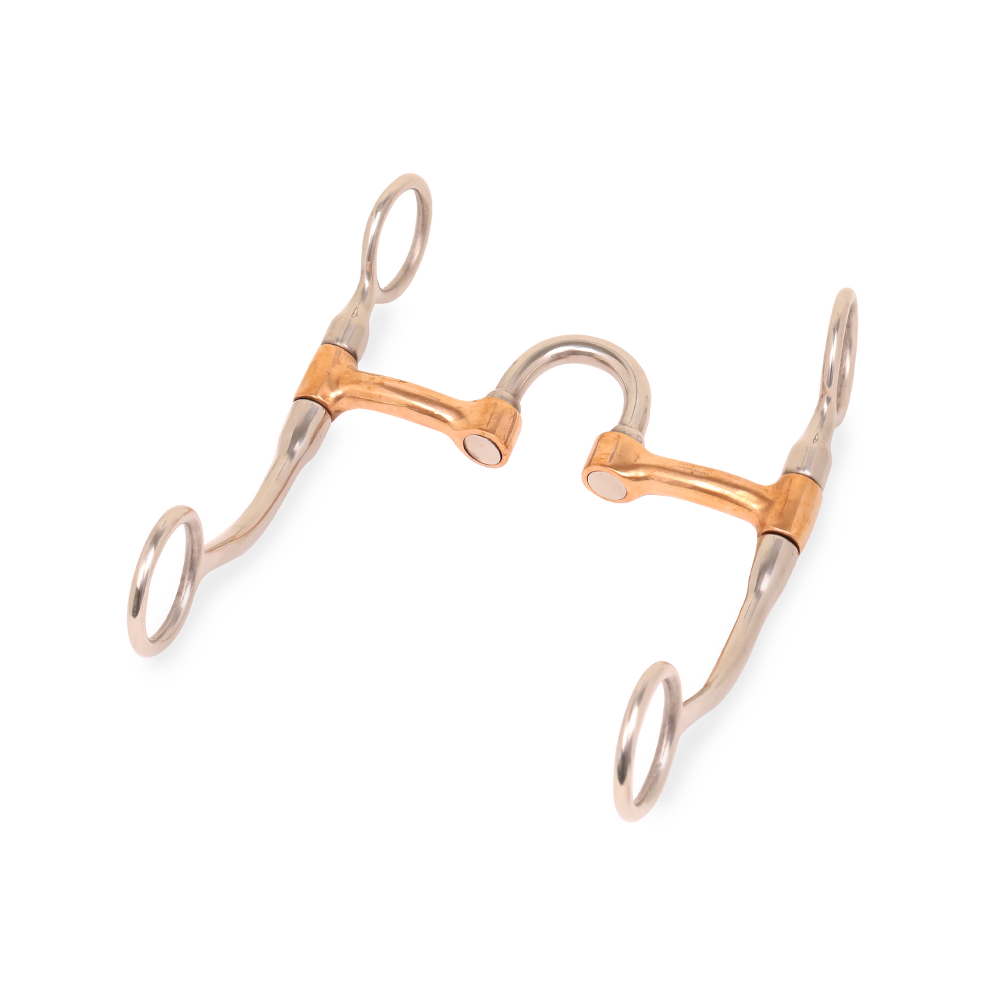 Freno correctorCORRECTION COPPER MOUTH W/SS PORT, 7- 1/2" CHEEKS. M.S.5"