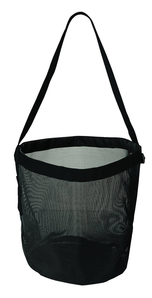 PVC Mesh Feed Bag, Black