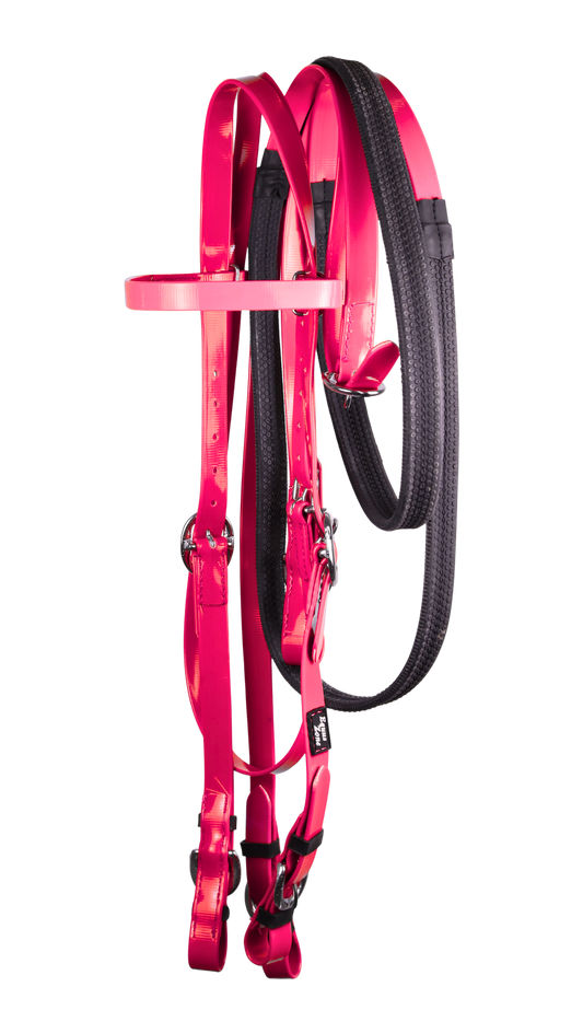 iothane Combo Cabezada y Incluye rienda ( SON DOS ARTICULOS )Juego de Cabezada y Rienda en Biothane