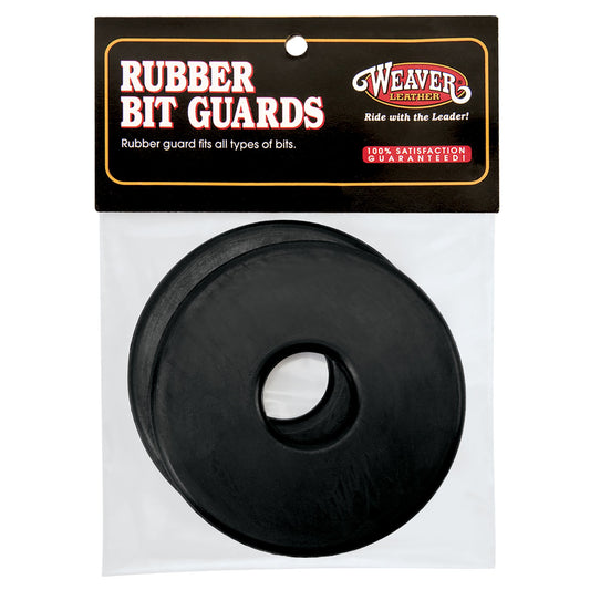 Protectores de freno Weaver de goma negra (par)