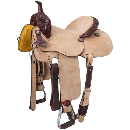 Silver Royal Brooks Barrel Saddle