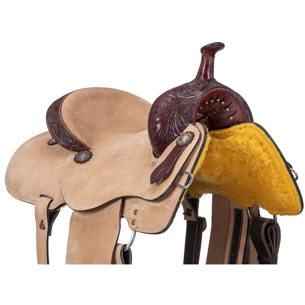 Silver Royal Brooks Barrel Saddle