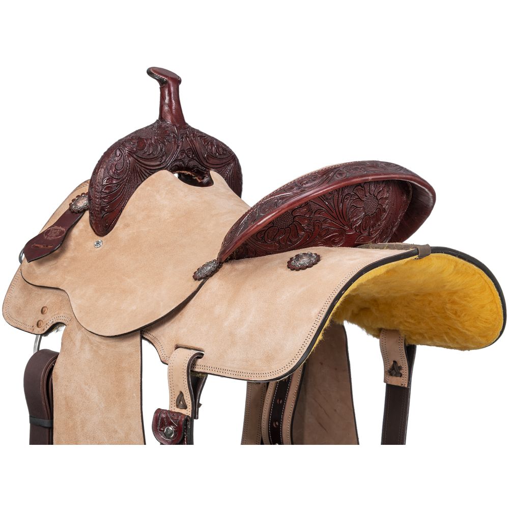 Silver Royal Brooks Barrel Saddle