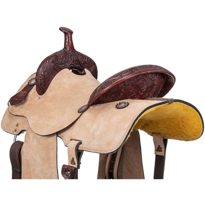 Silver Royal Brooks Barrel Saddle